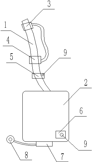 Ureter indwelling device capable of controlling urination function