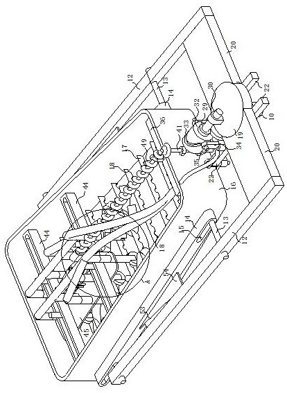 Cleaning device and method for robot accessory production