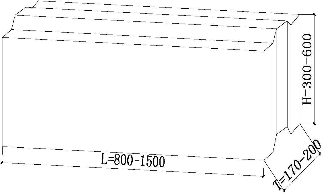 Outer wall structure and construction and installation method