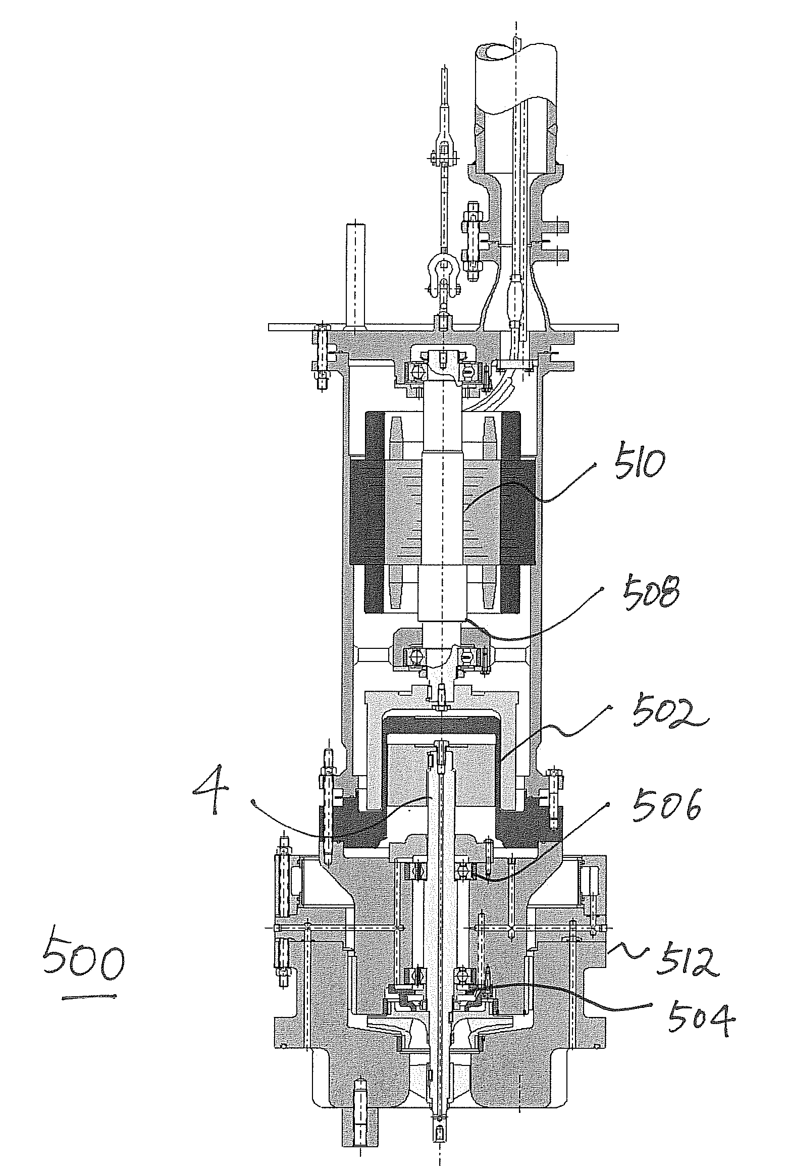 Thrust Balancing Device For Cryogenic Fluid Machinery