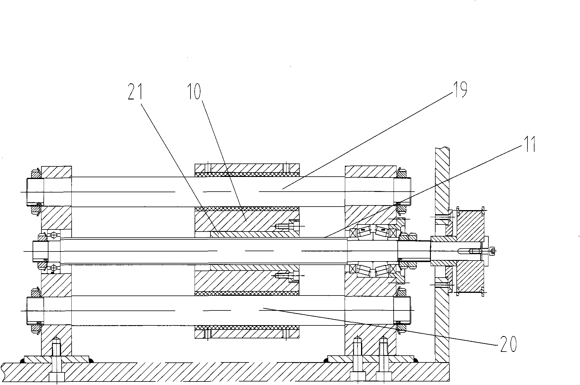 Coil-type forming device of mosquito incense piping