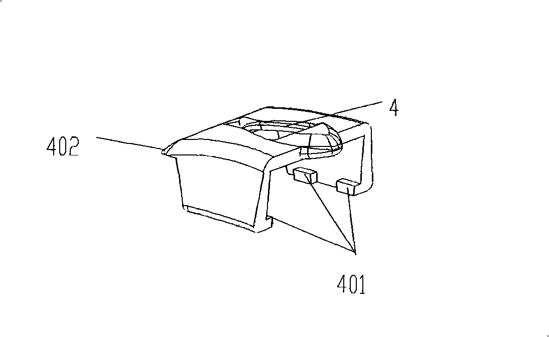 Swimming gasses edging fastener assembly