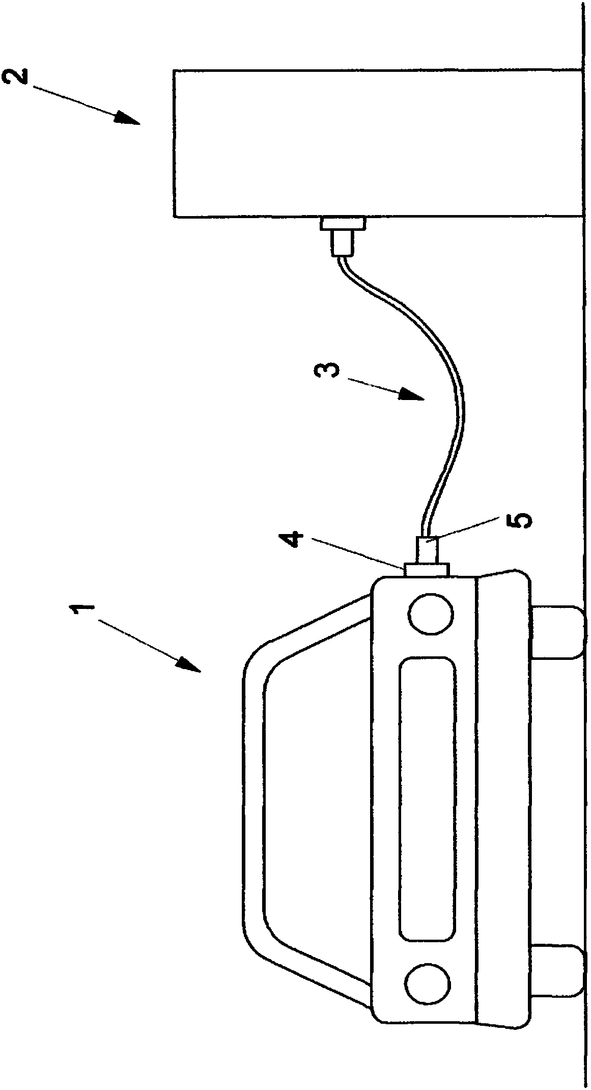 Plug connector part for a load line