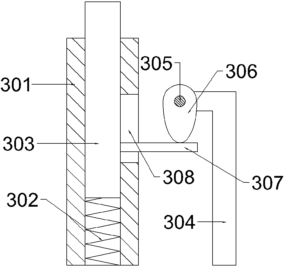 Chain ball type liquid material mixing device for industrial production