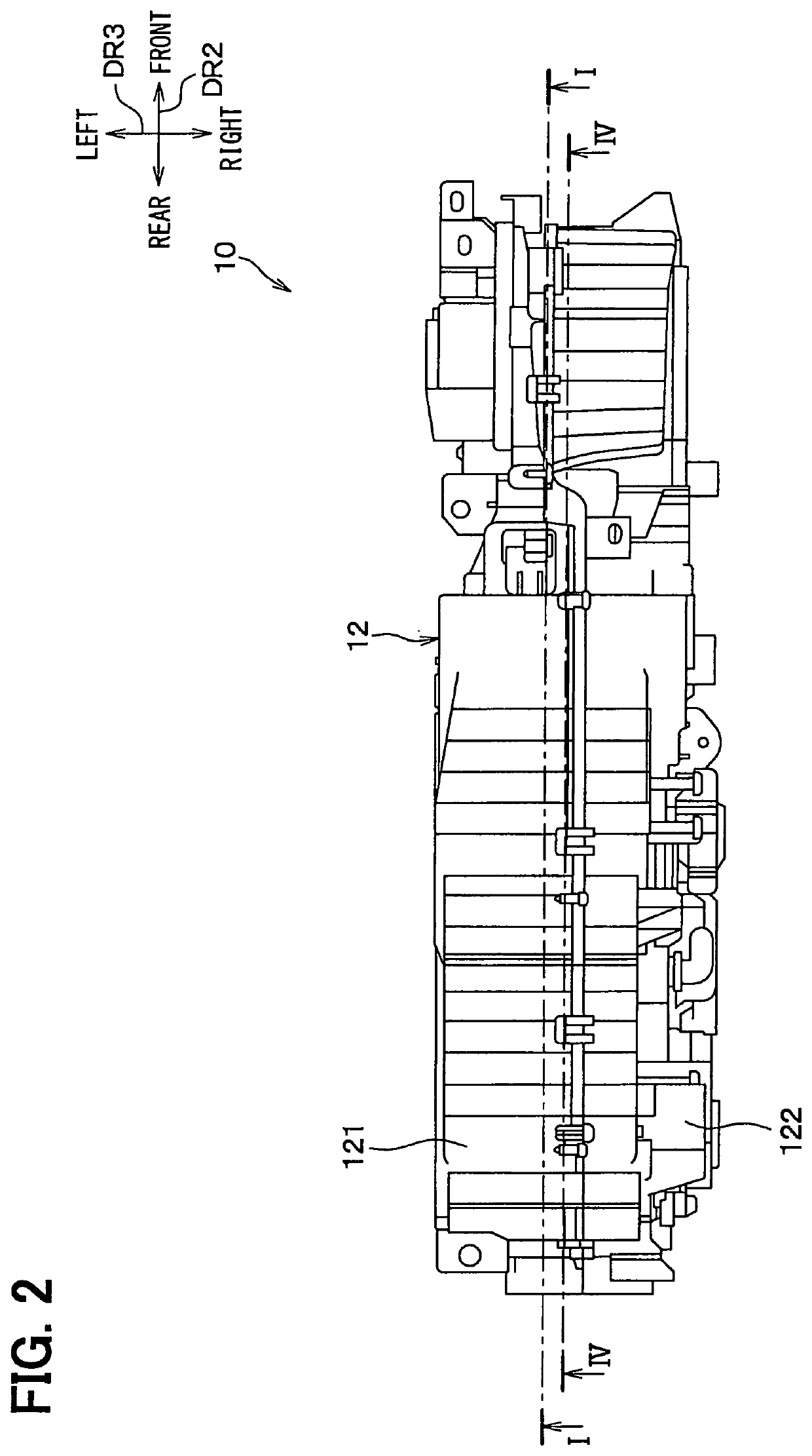 Air conditioning unit for vehicle