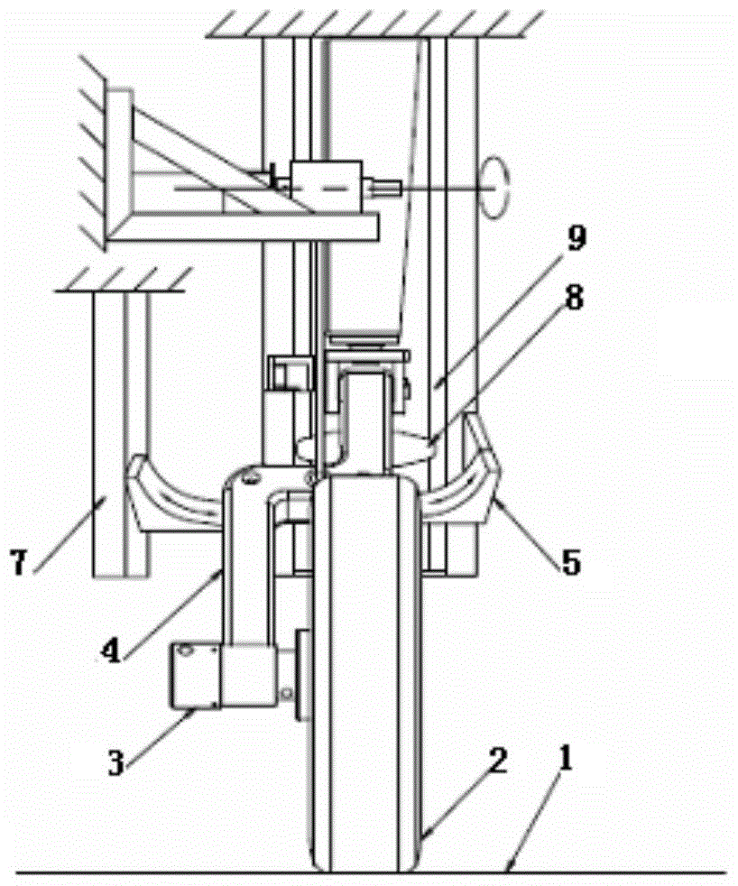 Vehicle mileage follow-up measuring device