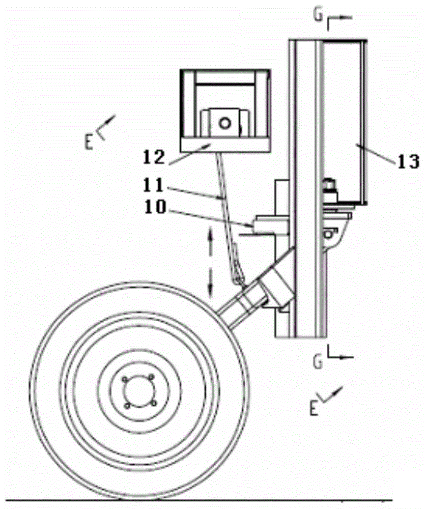 Vehicle mileage follow-up measuring device