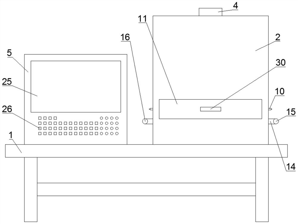 Hyperspectral image sparse unmixing device based on compressed sensing and method for unmixing hyperspectral image