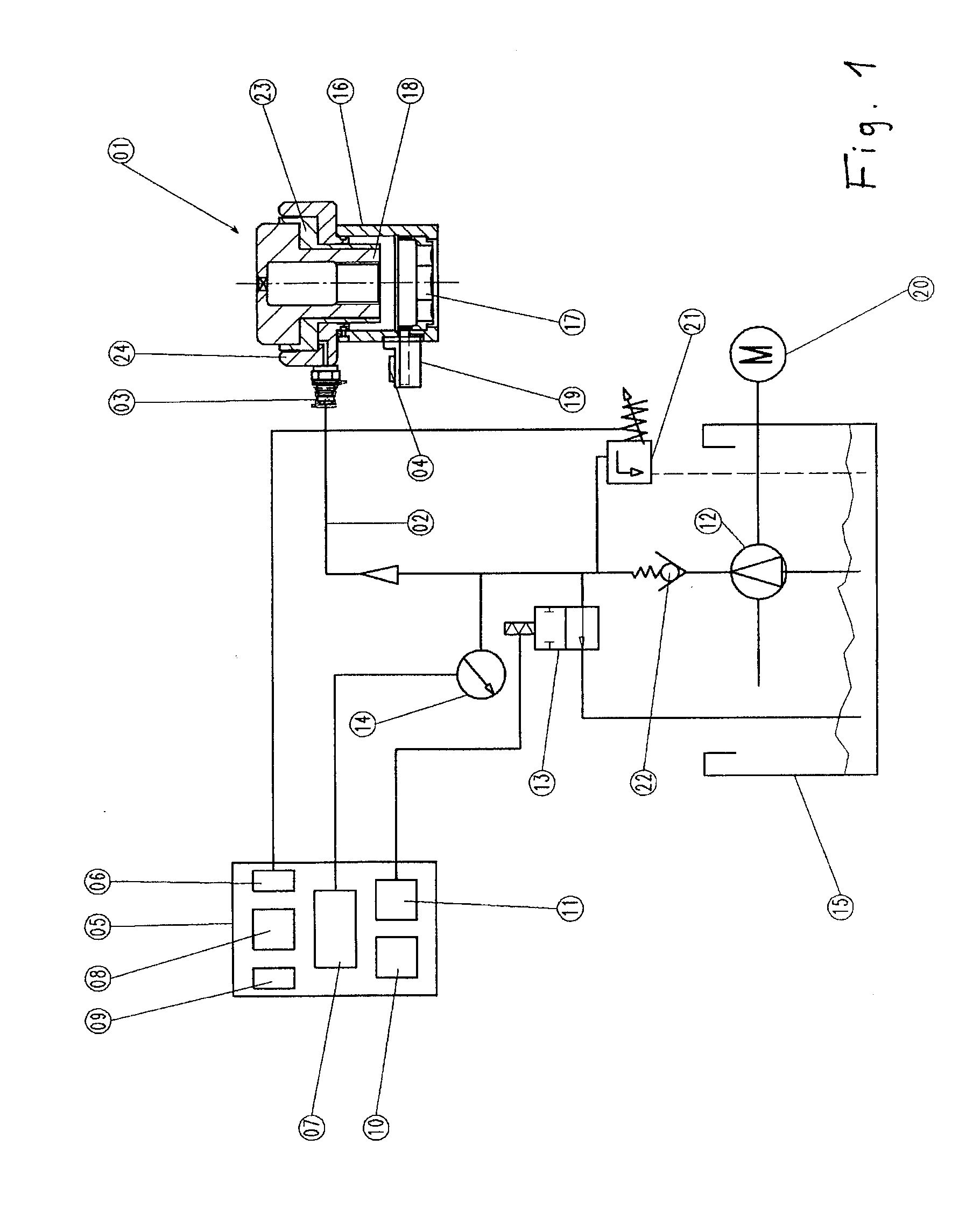 Hydraulic Bolt Tensioning Device and Method for Tightening Large Bolts by Means of a Hydraulic Bolt Tensioning Device