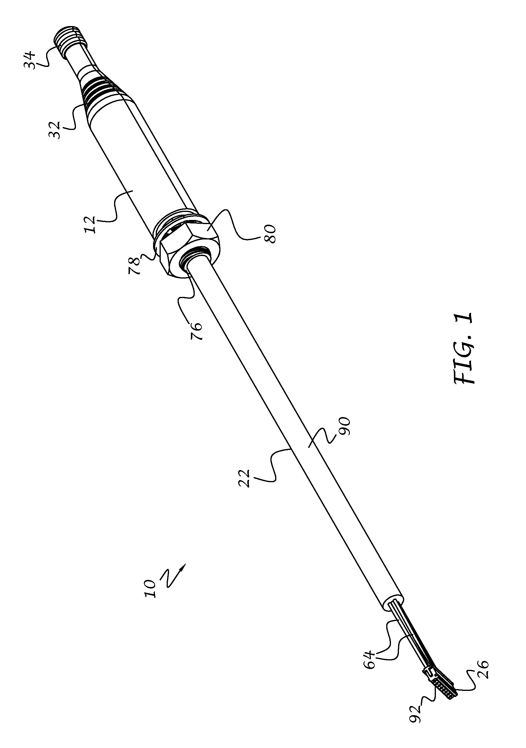 Antenna with integrated RF module