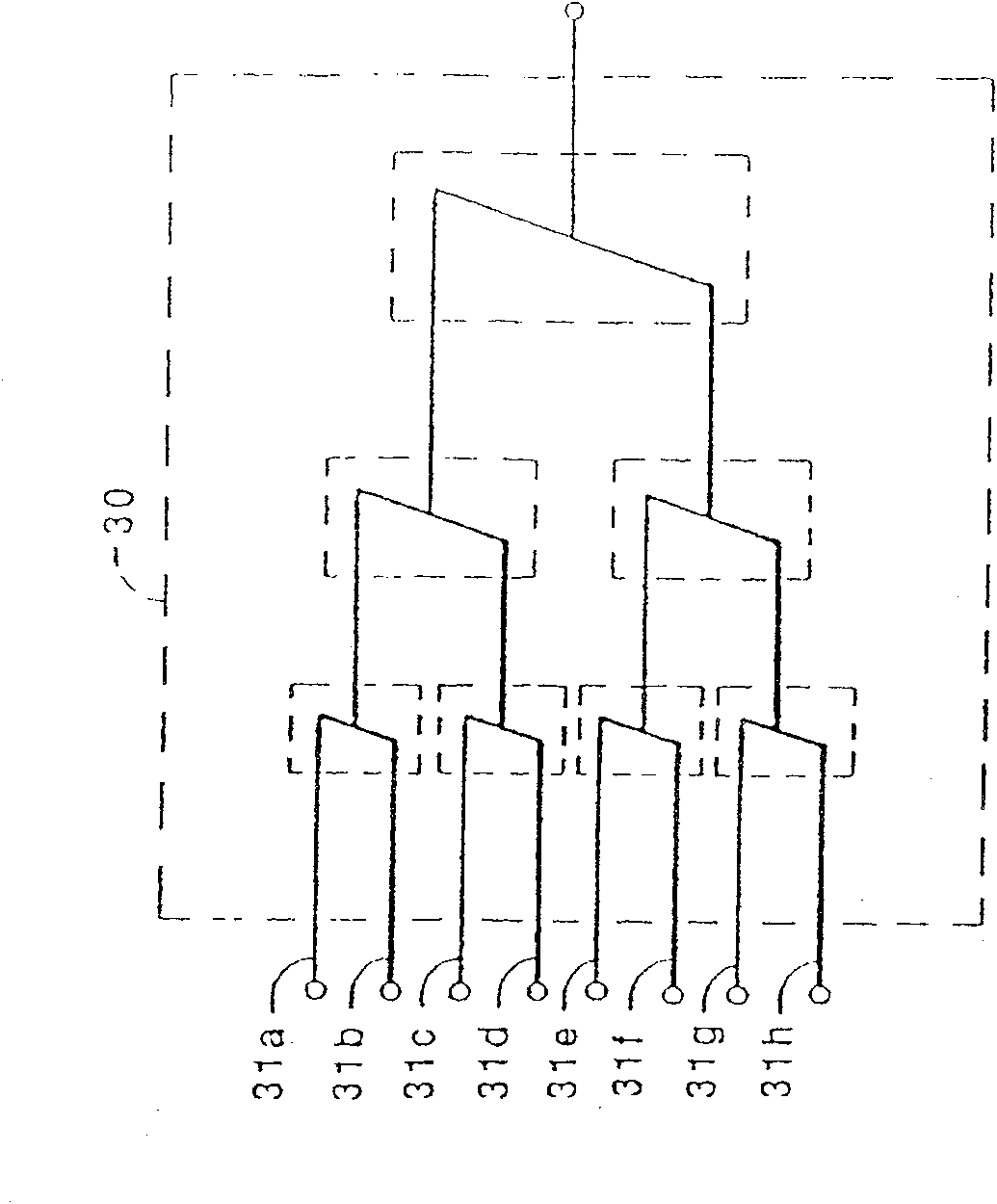 Compensation for non-linear distortion in a modem receiver