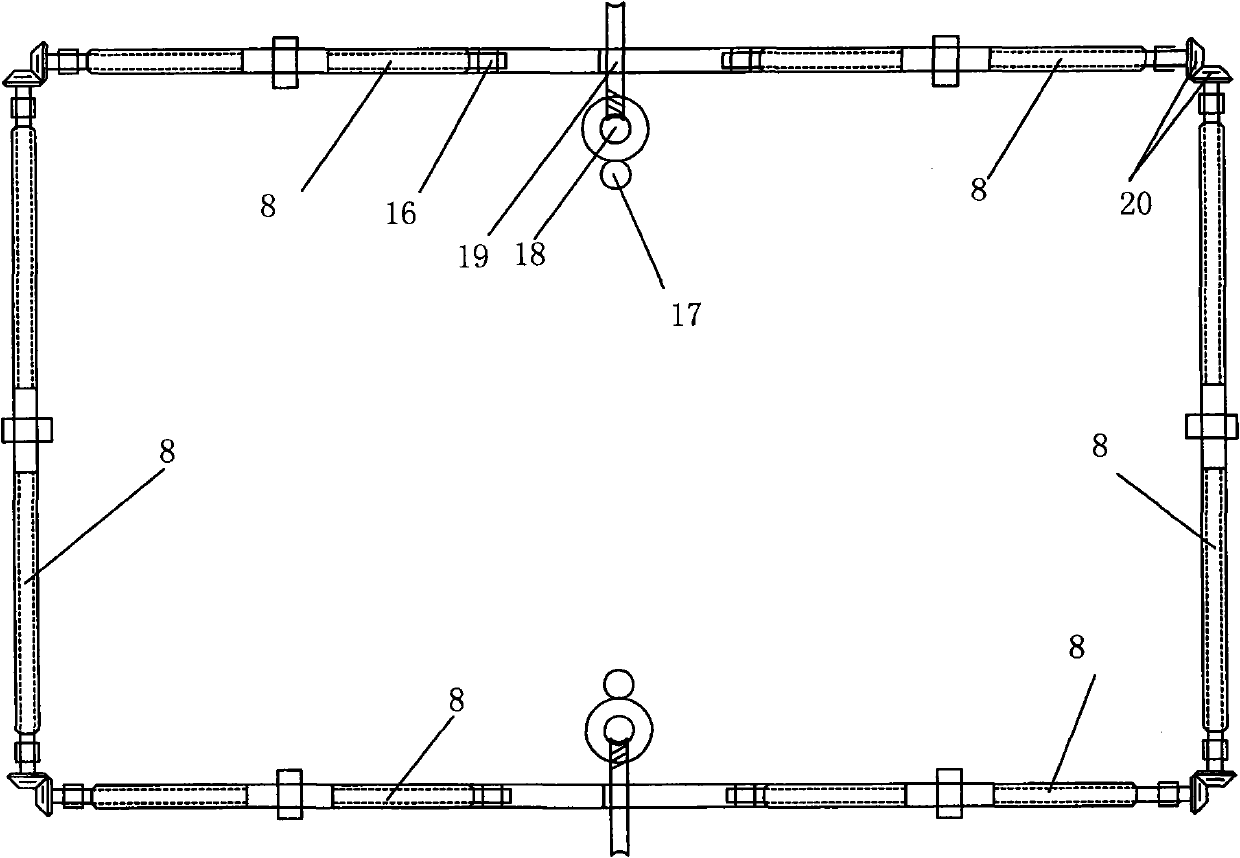 Hydraulic power link-hinge-type aircraft lifter