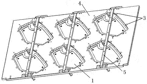 Film-coating tool for coating outer edge totally-closed zone