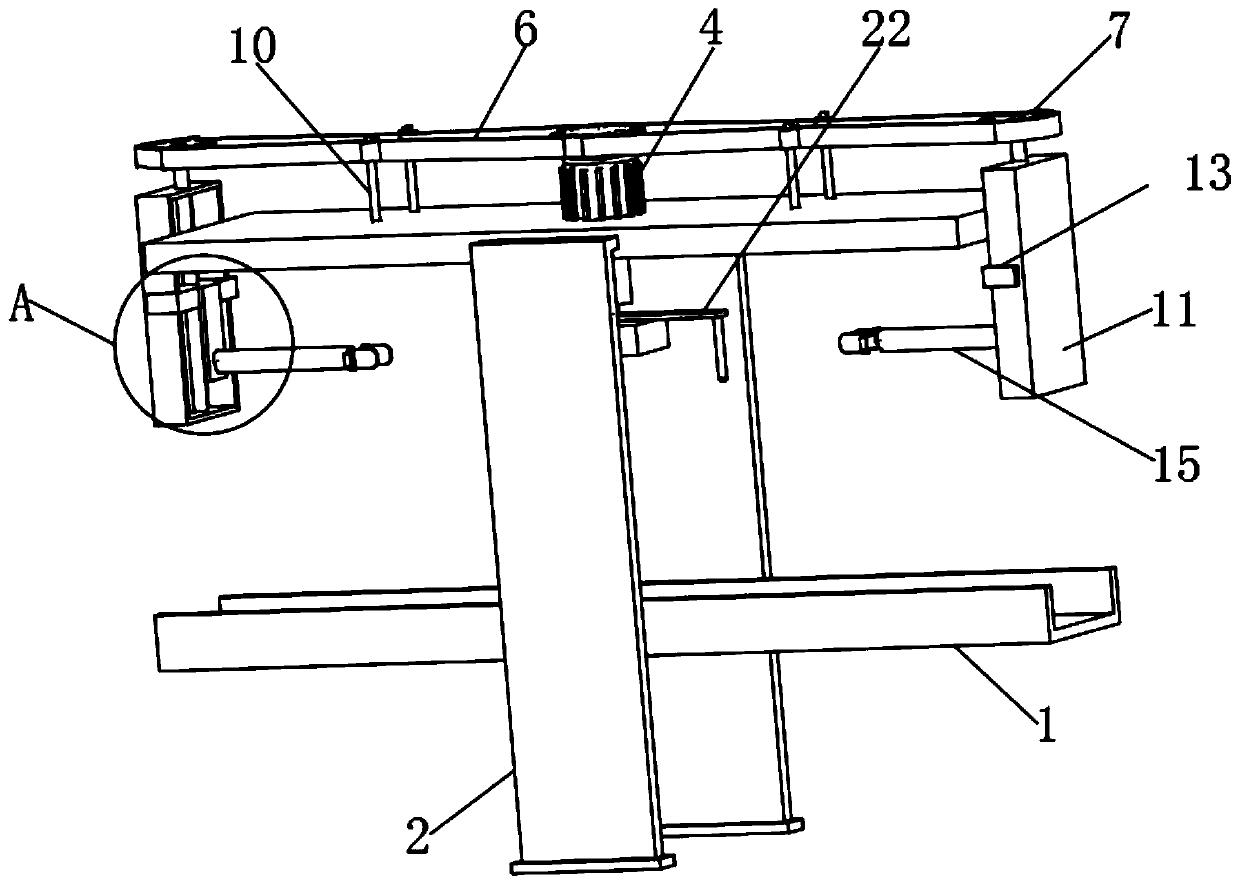 Automatic packaging device for fertilizer production and processing