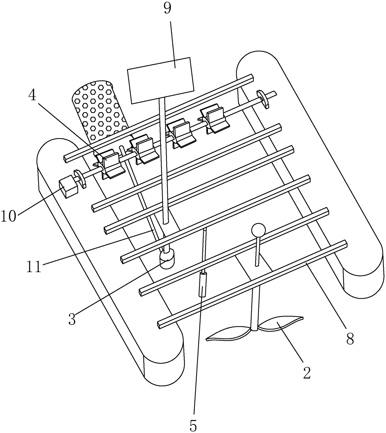 Riverway water direct purification treatment system and method