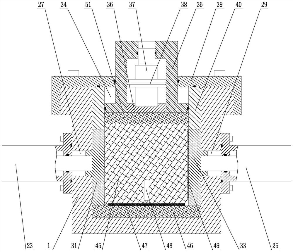 A coal-rock multi-field coupling integrated test device based on drilling cuttings method