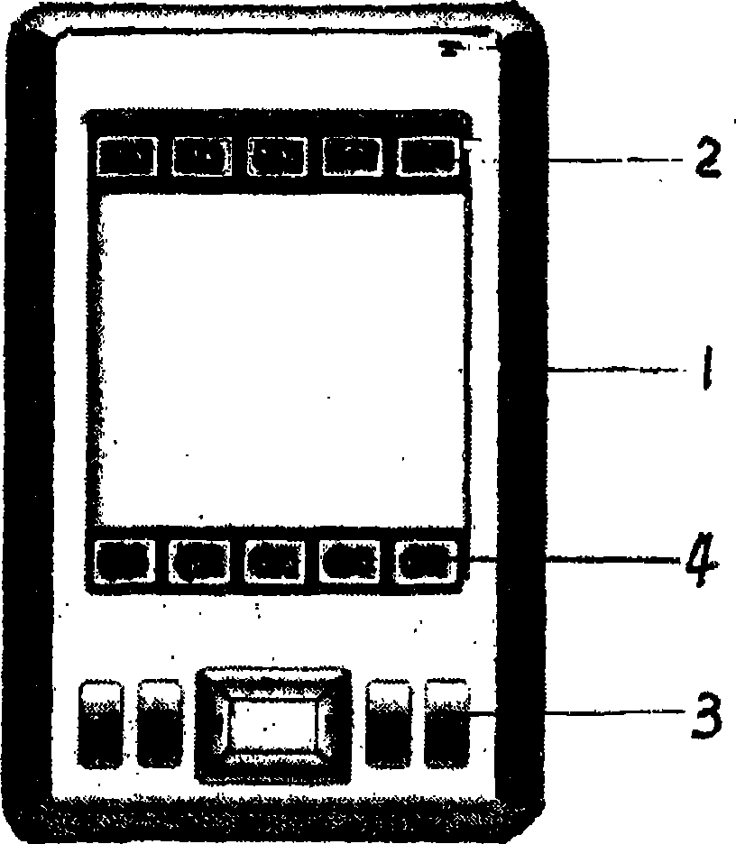 Chinese hand-written palm learning machine