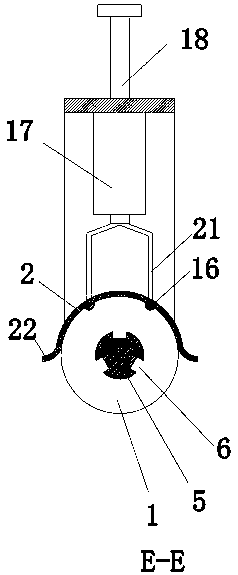 Medical nursing scrubbing device