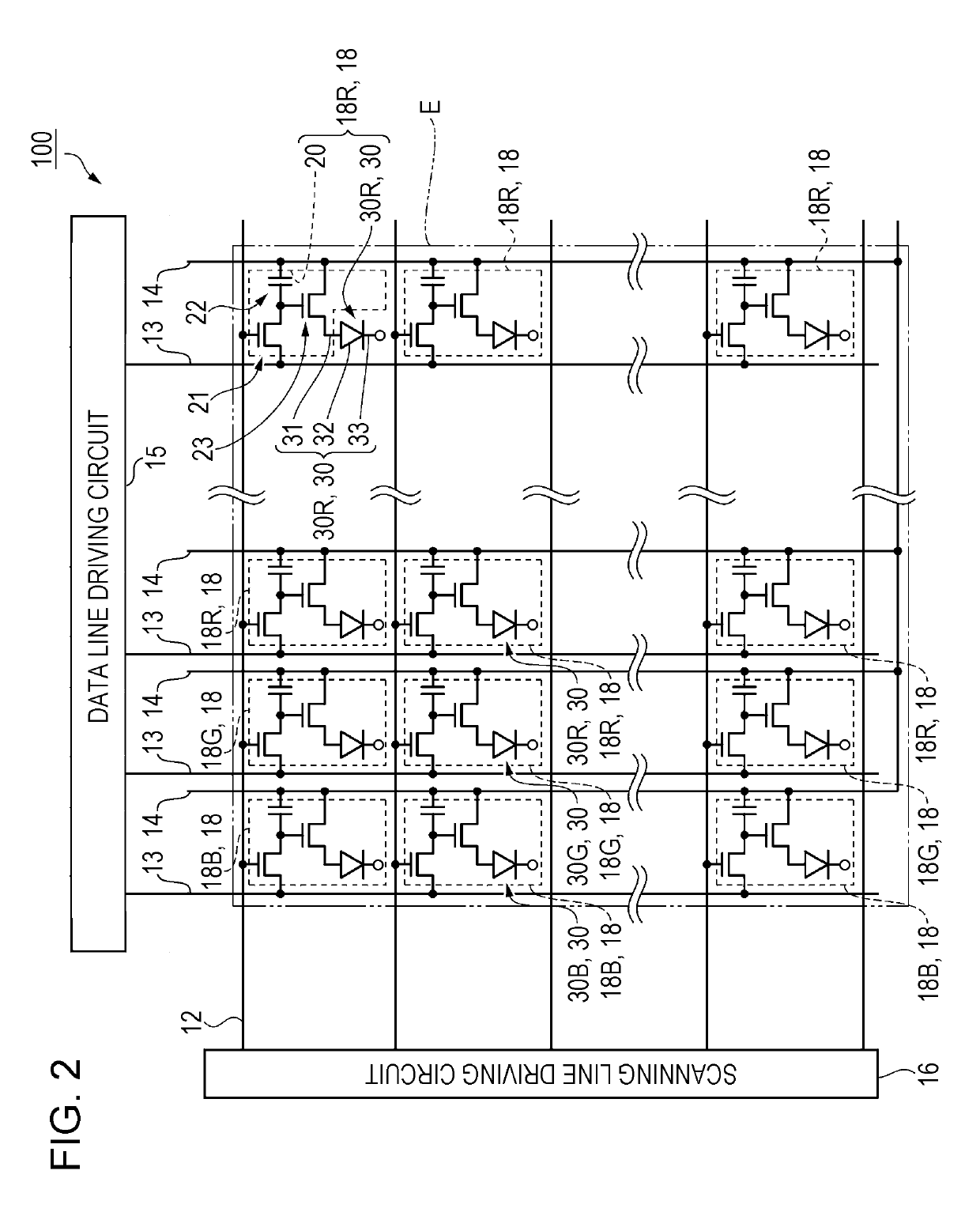 Organic EL device, method of manufacturing organic EL device, and electronic device