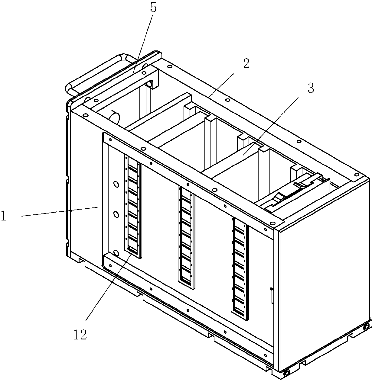 A sealed chassis with multi-module independent cooling air ducts