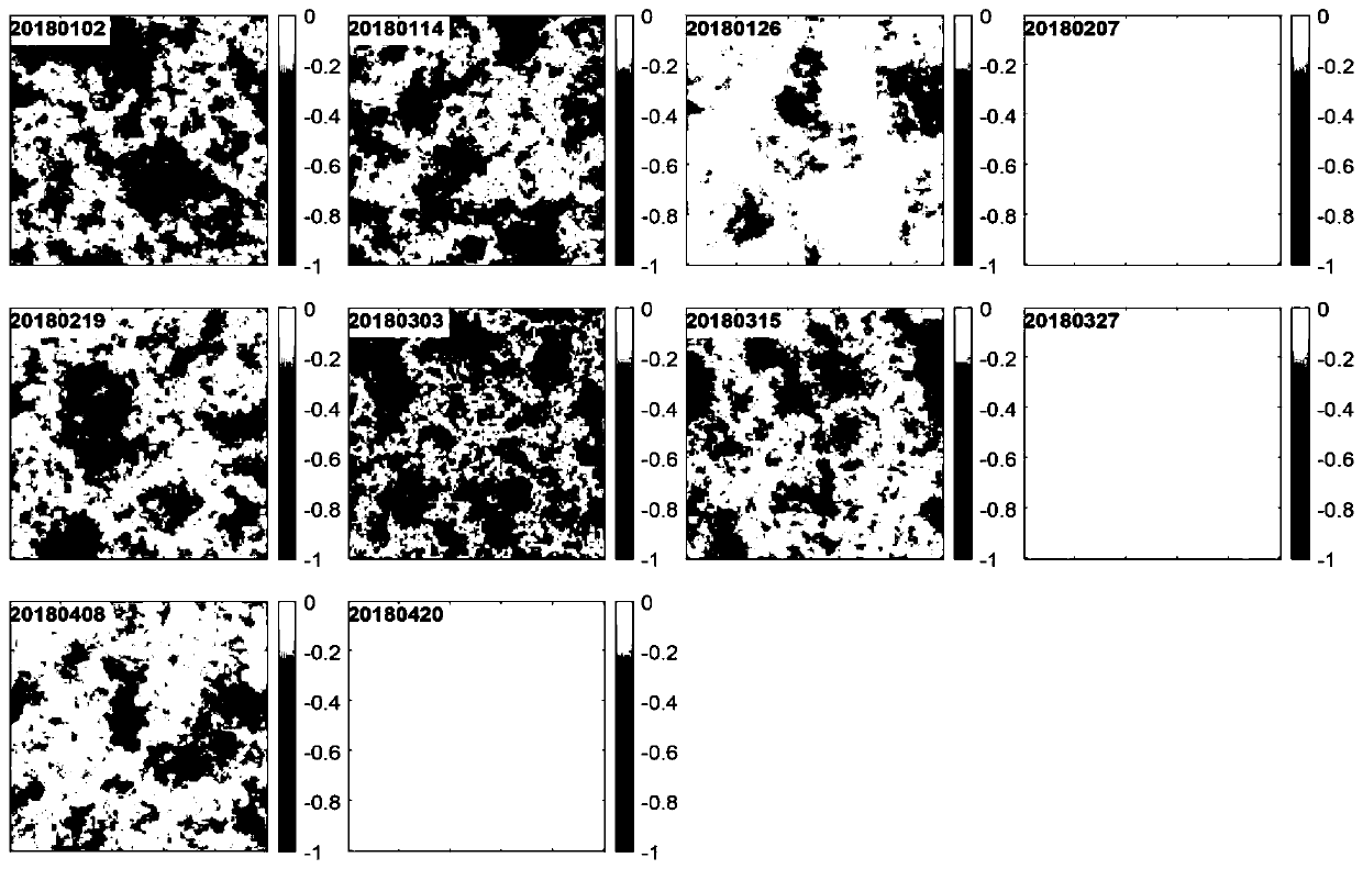 InSAR time sequence earth surface deformation monitoring method based on earth surface stress-strain model