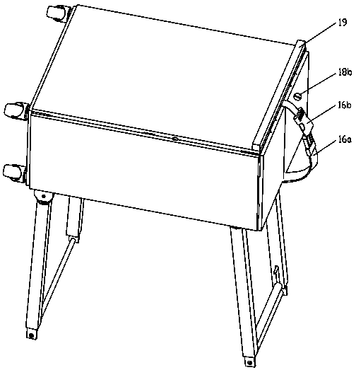 Foldable and multifunctional drawing table