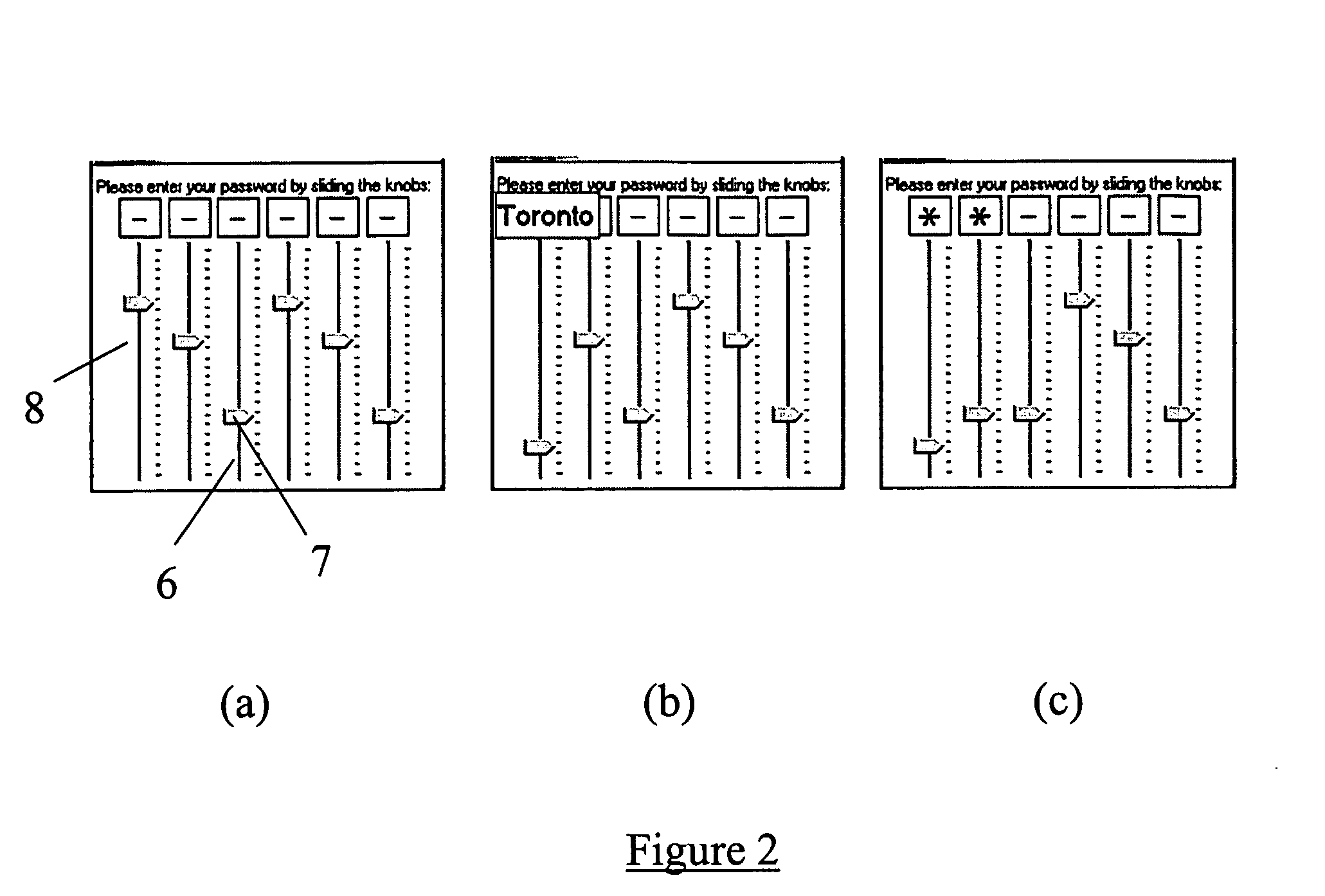 Method and apparatus for selecting a password
