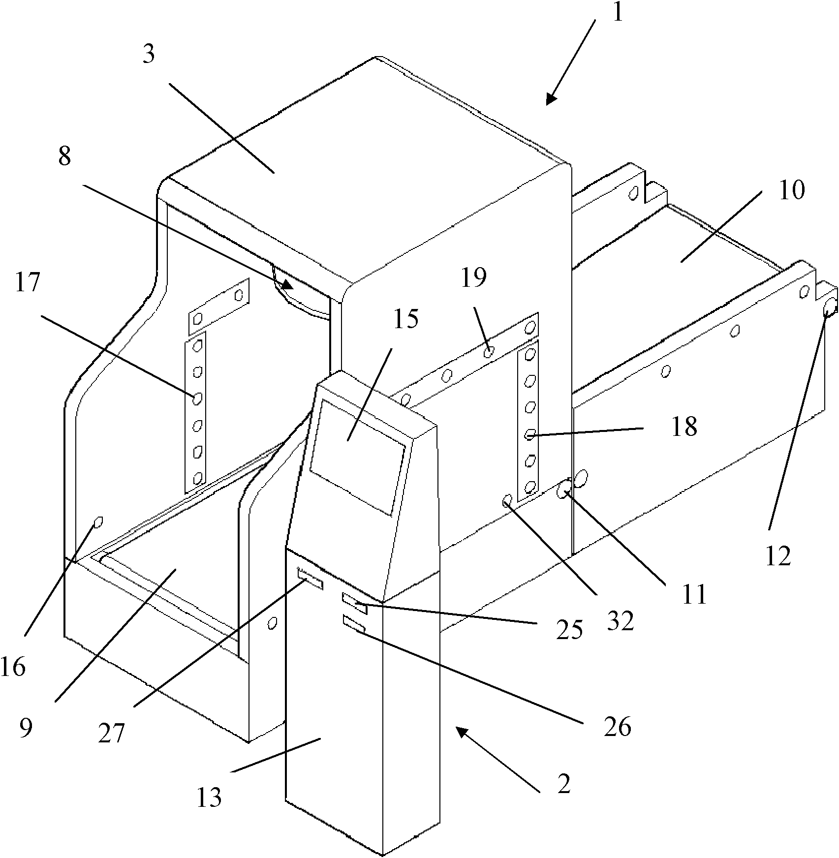 Self-help baggage consigning system and control method thereof