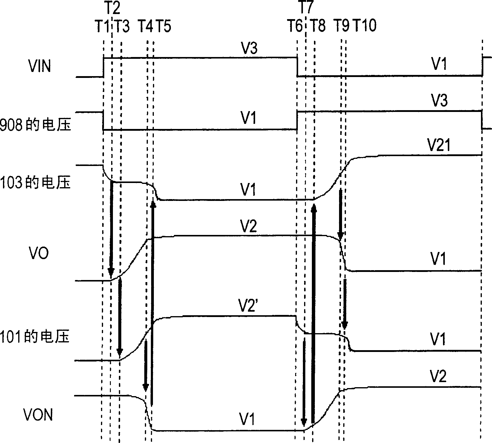 Level chagning circuit