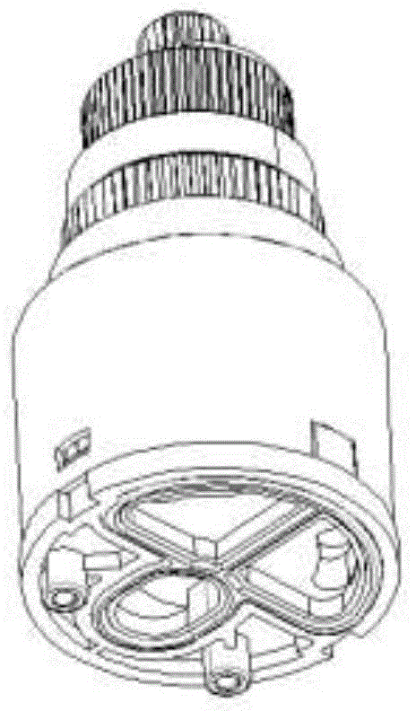 Thermostatic valve element of faucet