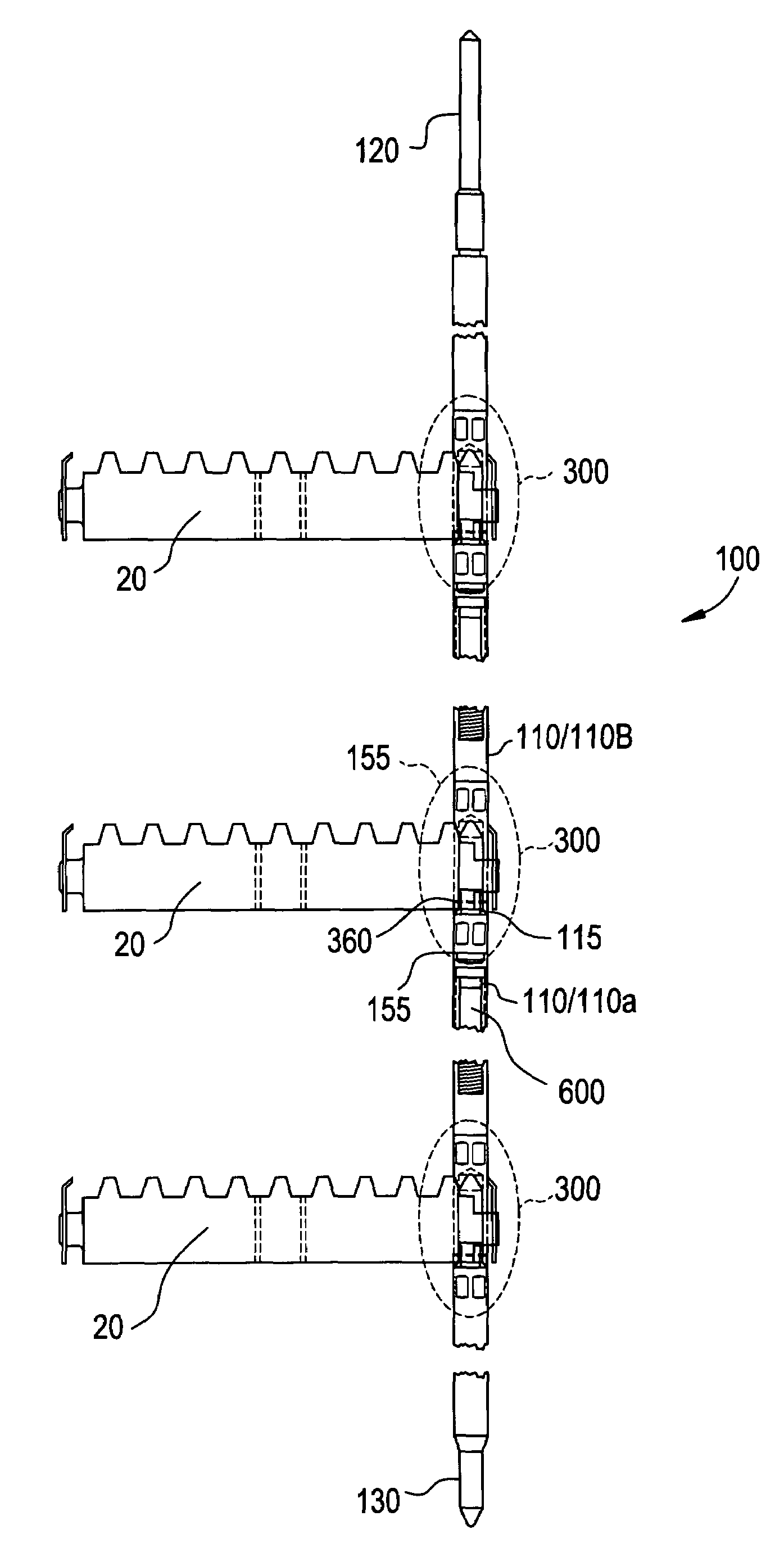 Rod assembly for nuclear reactors