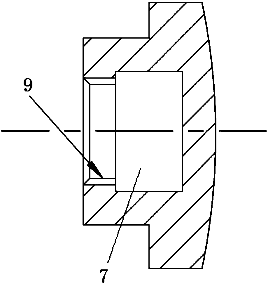 Device for adjusting circular degree of non-metallic ring