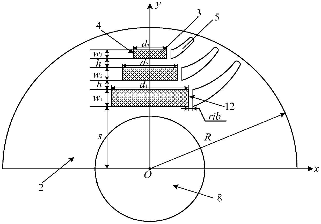 Rotor structure of permanent magnet auxiliary type bearingless synchronous reluctance motor