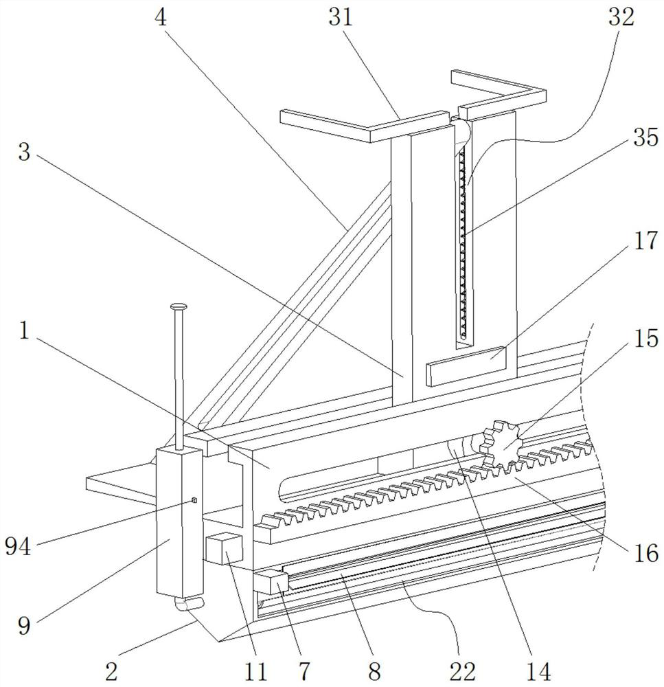 Rapid straw planting device and method for desert highway sand prevention