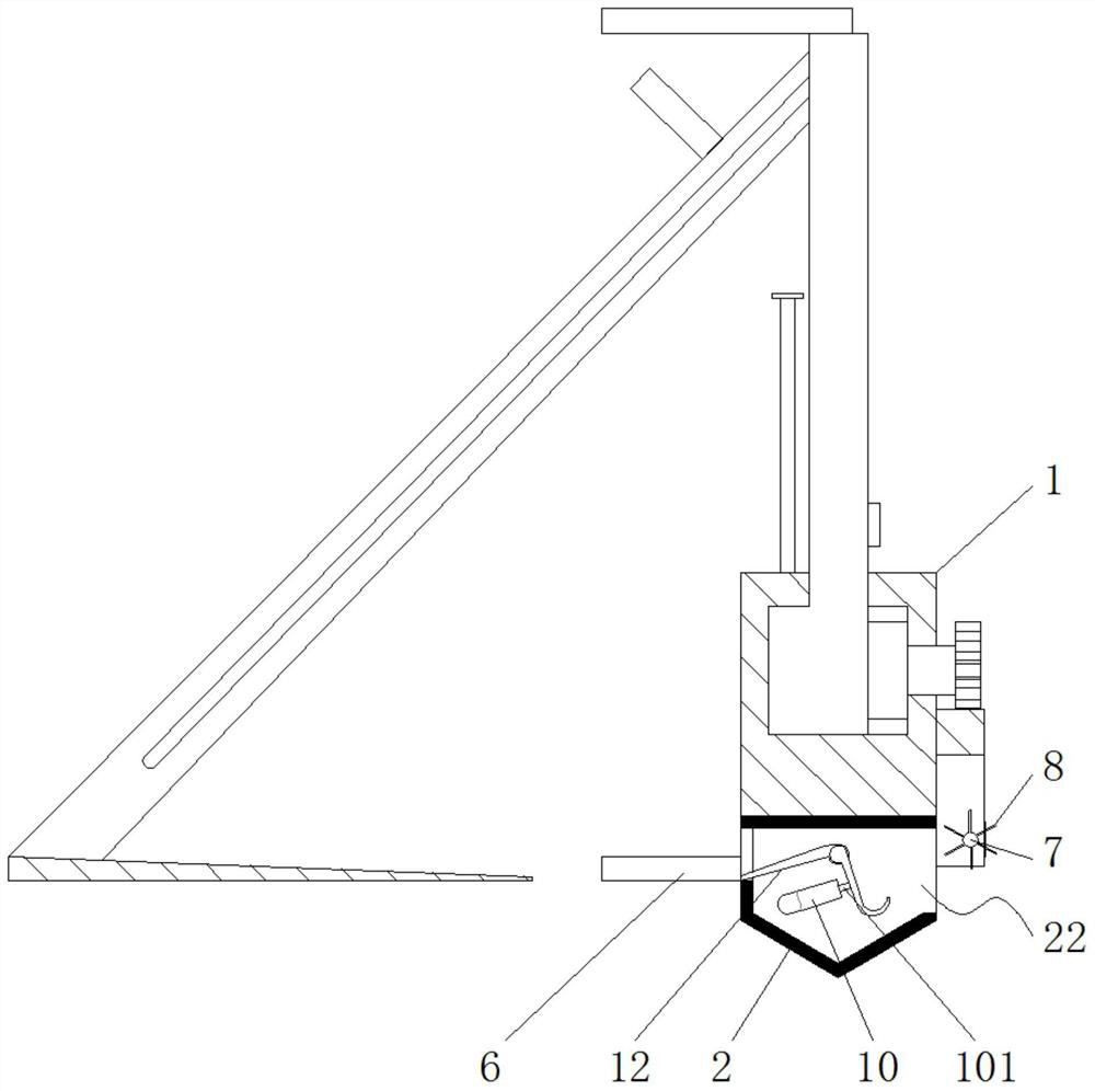 Rapid straw planting device and method for desert highway sand prevention