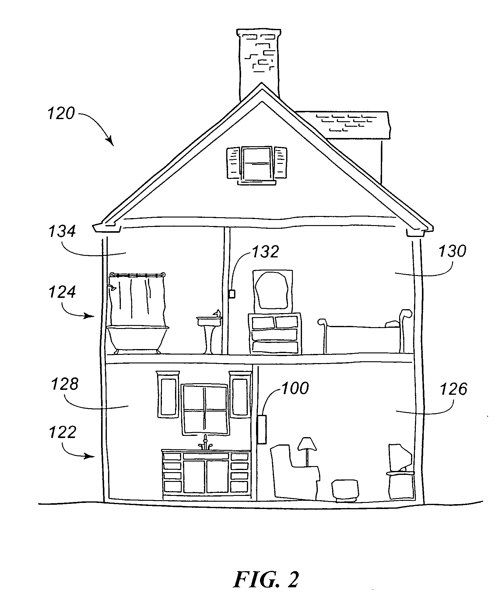 Occupancy-based zoning climate control system and method