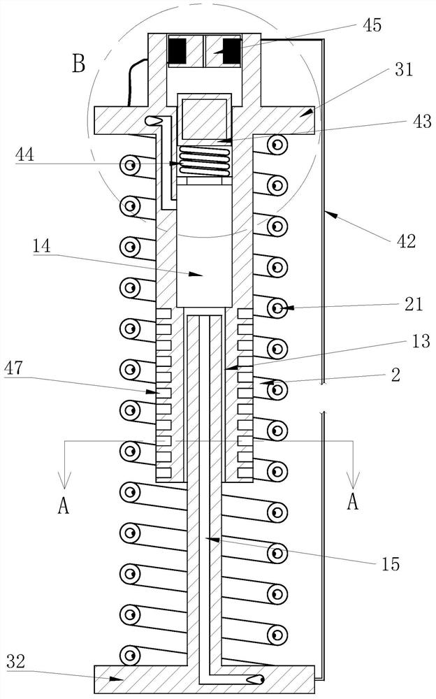 Automobile capable of adaptively adjusting shock absorbing effect