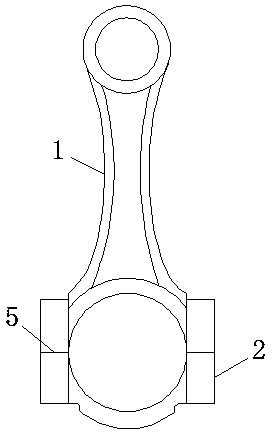 Car engine connecting rod bimetal investment casting process