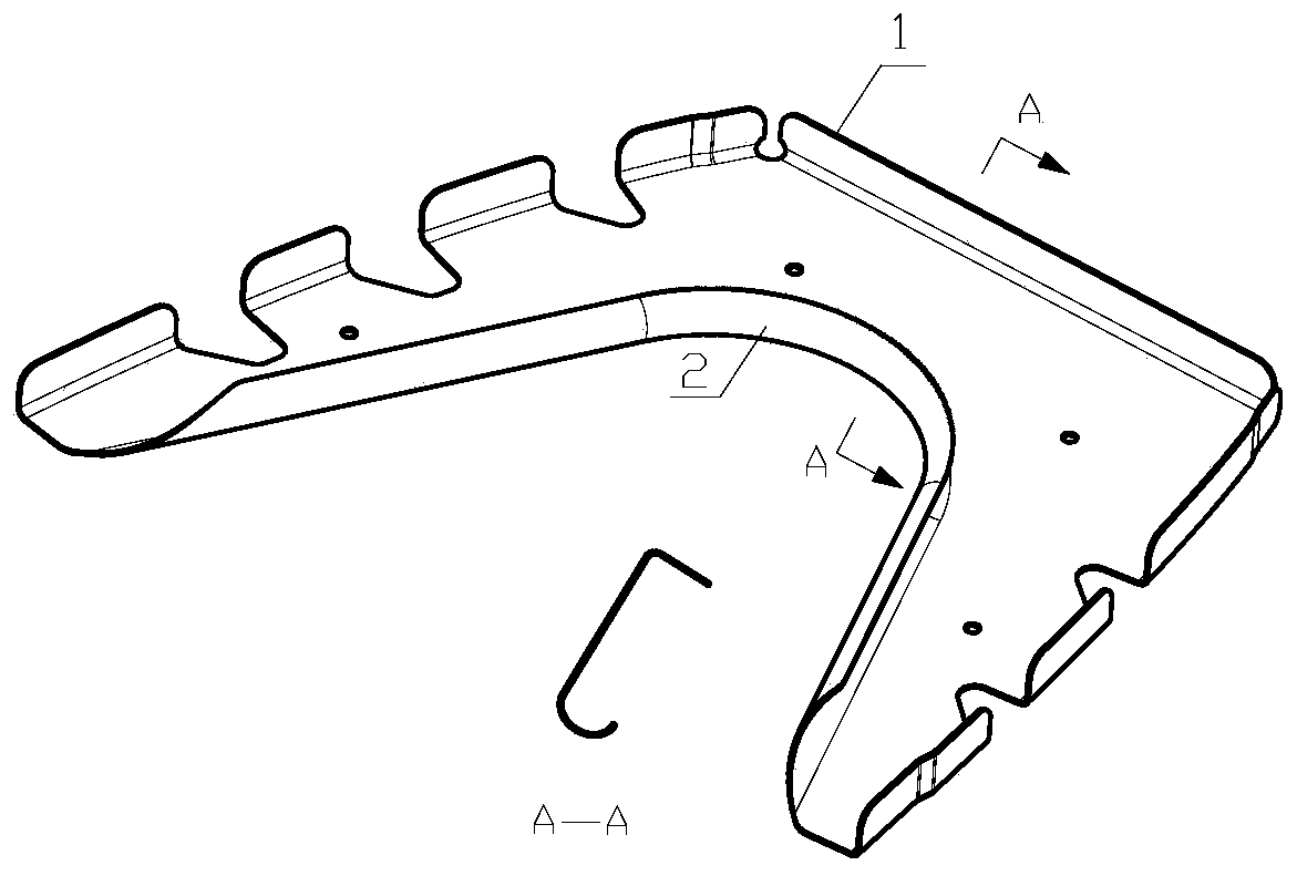 A Rubber Forming Method for Concave Curved Surface and Semi-arc-shaped Reinforced Bend Sheet Metal Parts