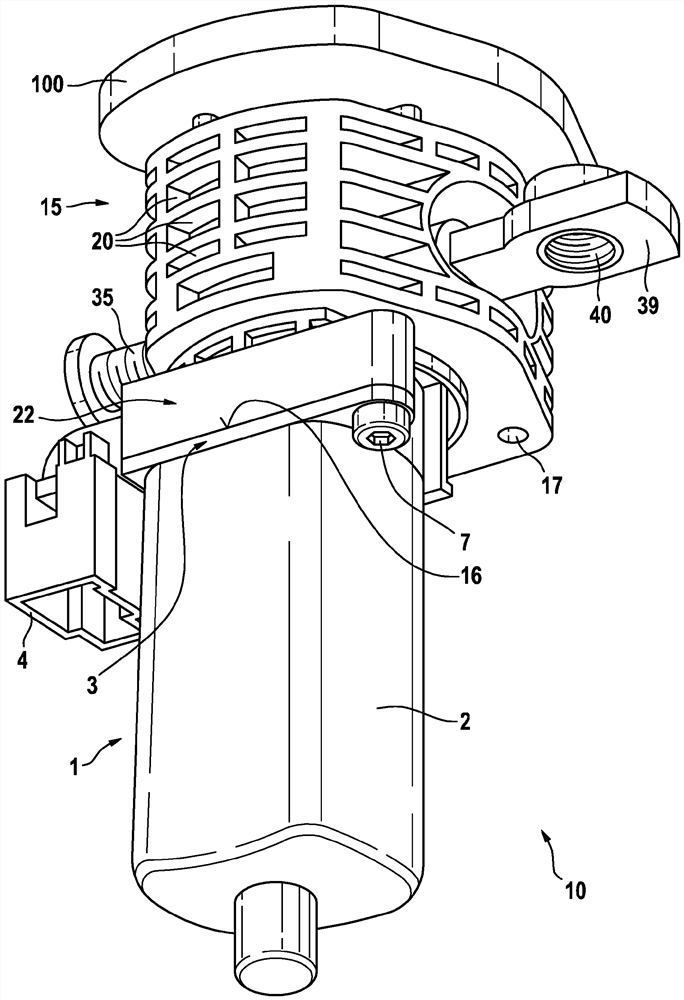 Drive mechanism for a comfort drive of a motor vehicle and a comfort drive