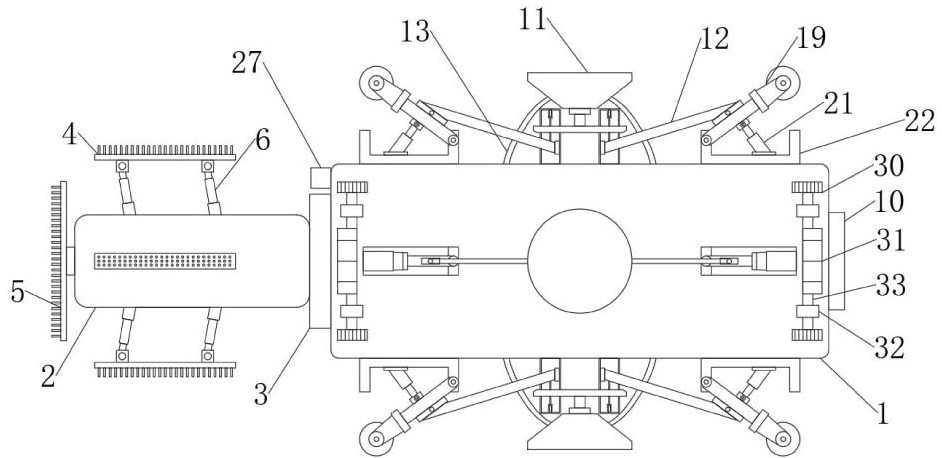 Dust removal device for ventilation system of coal mine well