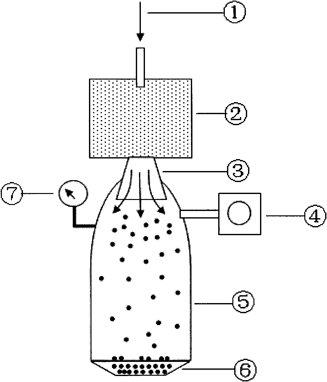 Method for preparing hollow aluminum oxide microspheres