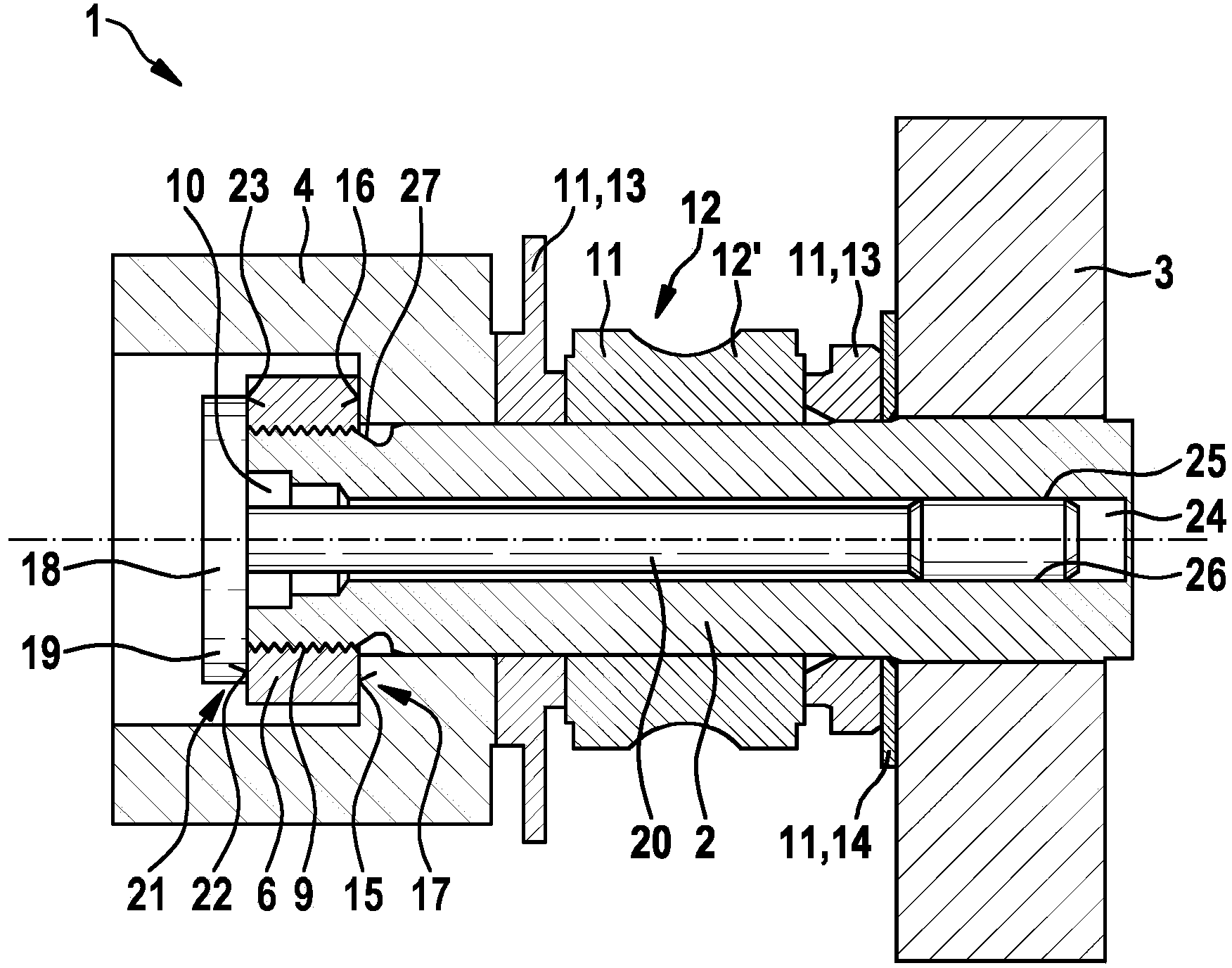 Electric machine and method for assembling an electric machine