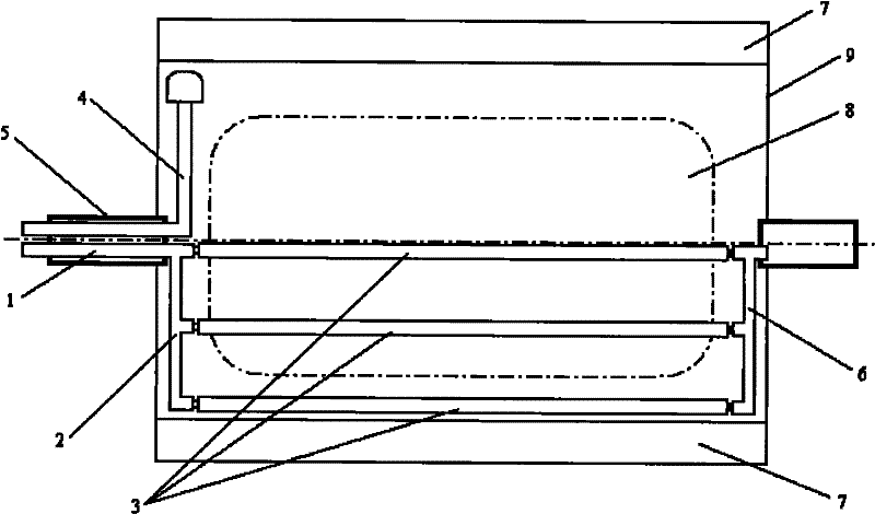 Preoxidation treating method for leaching arsenic golden ores by using drum type reactor organisms