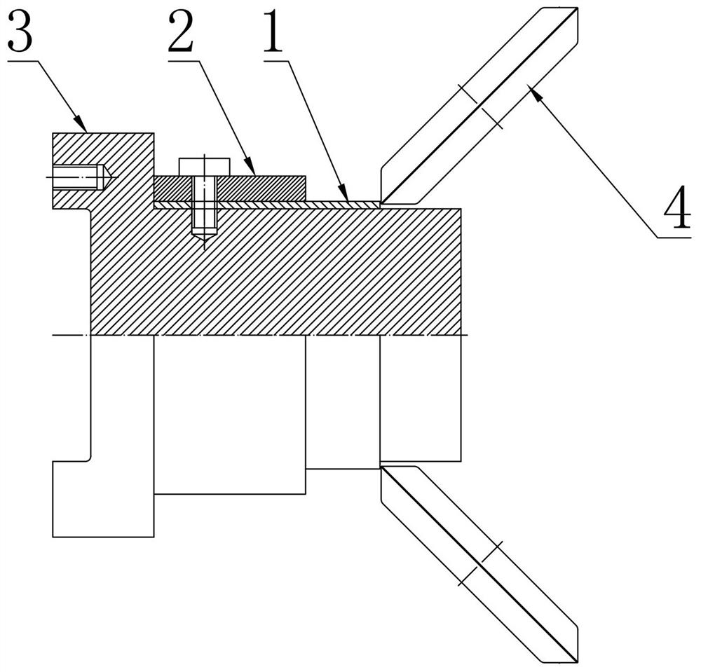 Shearing forming method for annular outer rib cylindrical part