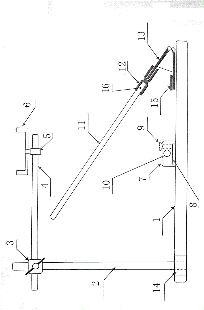 Auxiliary device for shooting documents through mobile phone or digital camera