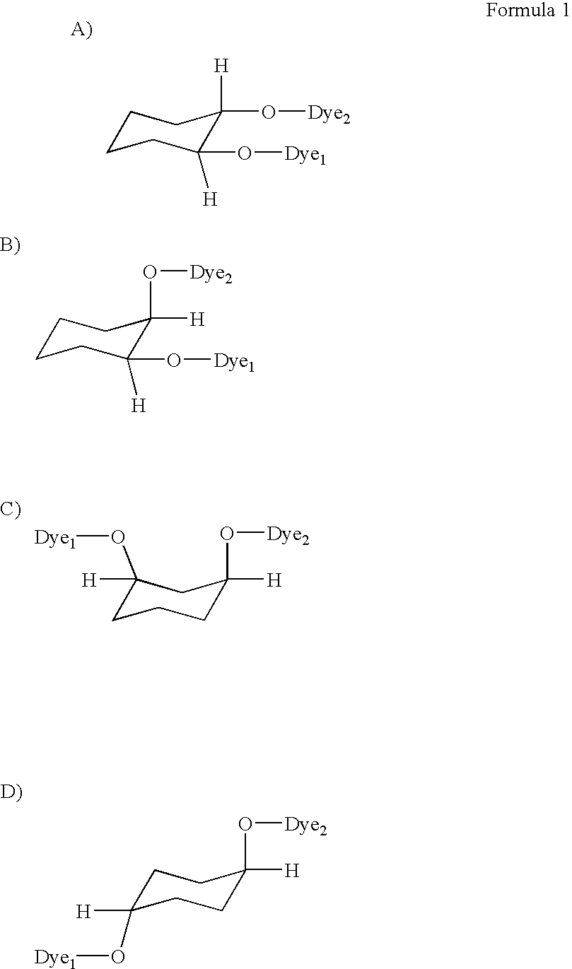 Multimeric dye structures