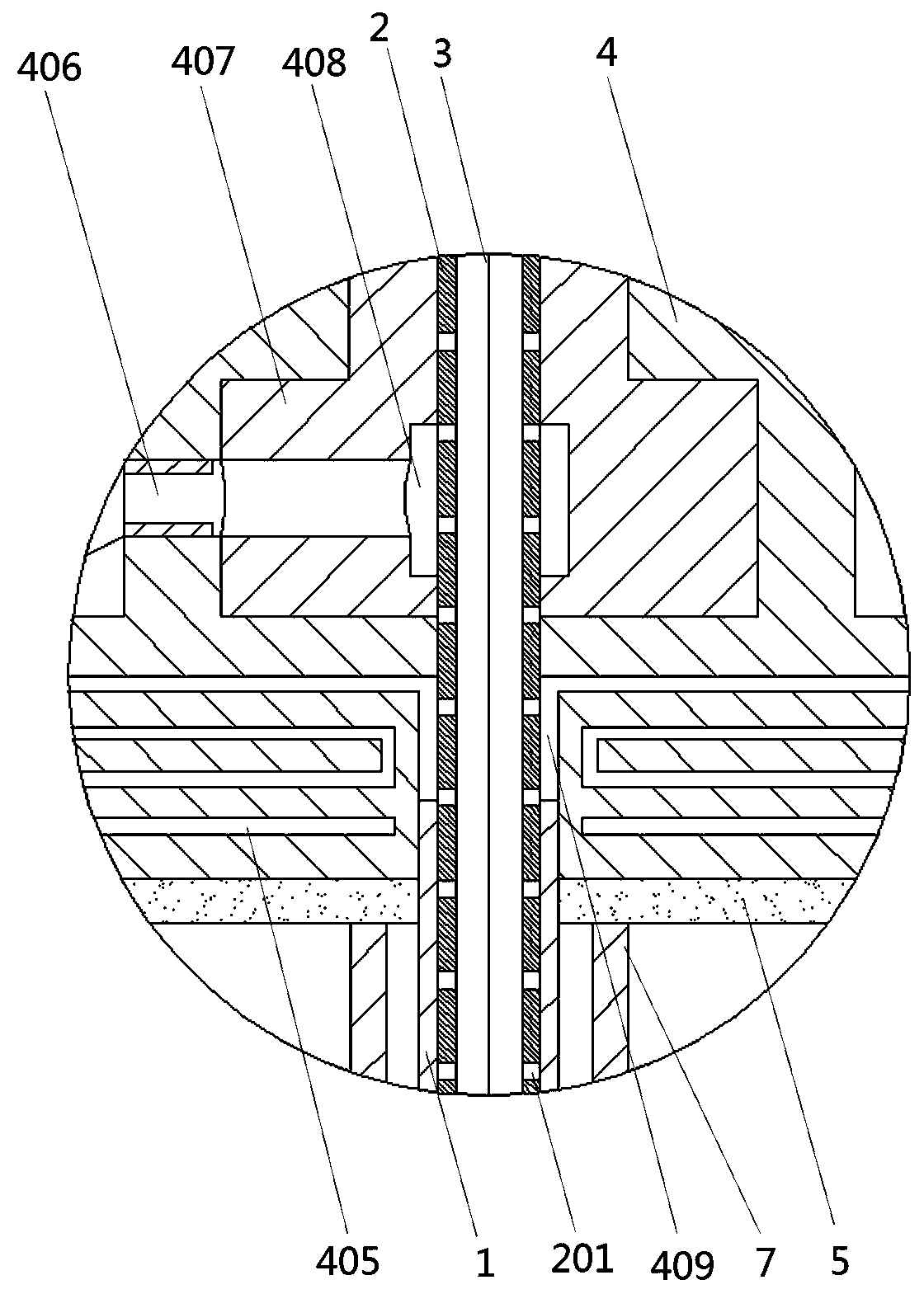 Lumbar vertebral puncture needle assembly with positioning and color rendering functions