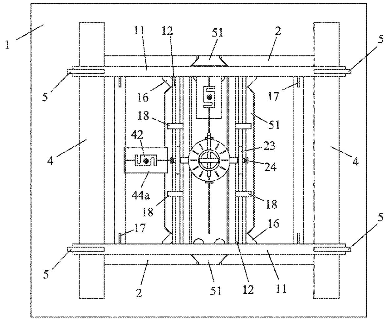 Testing device for model of floating gate and method of using the same