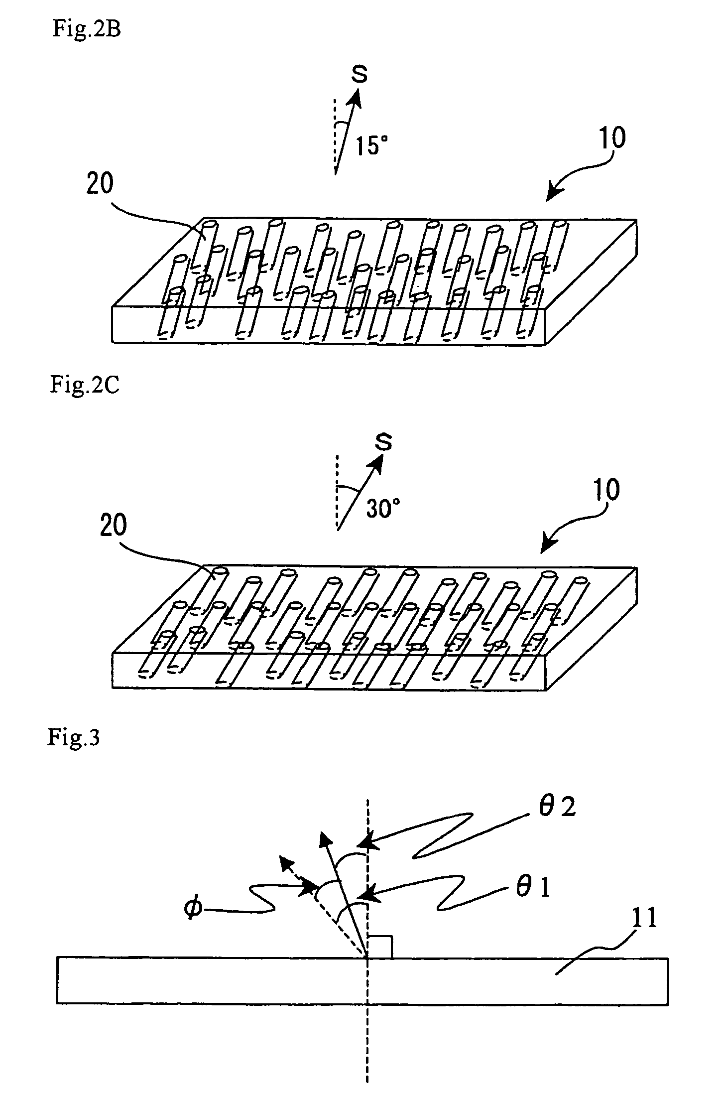 Anisotropic scattering film for improving the viewing angle dependency of a liquid crystal display